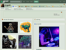 Tablet Screenshot of grego88.deviantart.com
