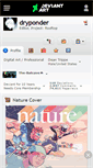 Mobile Screenshot of dryponder.deviantart.com