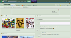 Desktop Screenshot of m0dernista.deviantart.com