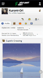 Mobile Screenshot of kuromi-ori.deviantart.com