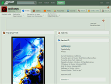 Tablet Screenshot of optikorgy.deviantart.com