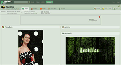 Desktop Screenshot of naebliss.deviantart.com