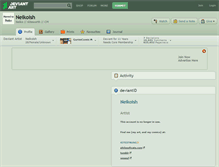 Tablet Screenshot of neikoish.deviantart.com