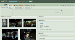 Desktop Screenshot of cicce.deviantart.com