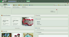 Desktop Screenshot of keono.deviantart.com
