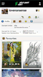 Mobile Screenshot of lovenonsense.deviantart.com
