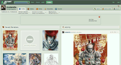 Desktop Screenshot of mcalandra.deviantart.com