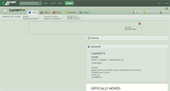 Desktop Screenshot of cyanide514.deviantart.com