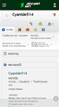 Mobile Screenshot of cyanide514.deviantart.com