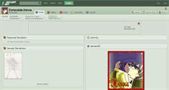 Desktop Screenshot of esmeralda-xenna.deviantart.com