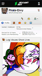 Mobile Screenshot of pirate-envy.deviantart.com