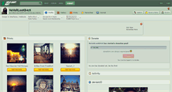 Desktop Screenshot of neverlookb4ck.deviantart.com