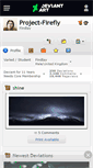 Mobile Screenshot of project-firefly.deviantart.com