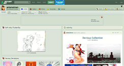 Desktop Screenshot of aniamalman.deviantart.com