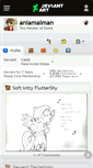 Mobile Screenshot of aniamalman.deviantart.com