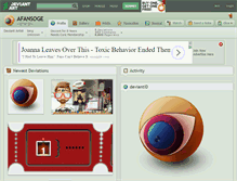 Tablet Screenshot of afansoge.deviantart.com