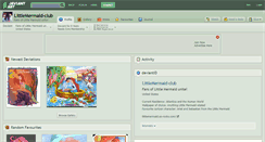 Desktop Screenshot of littlemermaid-club.deviantart.com