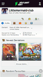 Mobile Screenshot of littlemermaid-club.deviantart.com