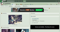 Desktop Screenshot of jx1-productions.deviantart.com