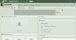 Desktop Screenshot of nena-suicide.deviantart.com