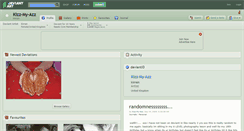 Desktop Screenshot of kizz-my-azz.deviantart.com