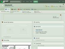 Tablet Screenshot of dateakemi.deviantart.com
