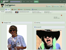 Tablet Screenshot of fredfigglehorn.deviantart.com