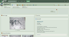 Desktop Screenshot of kibalicious77.deviantart.com