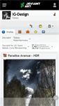 Mobile Screenshot of ig-design.deviantart.com