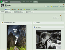 Tablet Screenshot of ig-design.deviantart.com