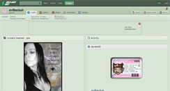 Desktop Screenshot of evilbeckuh.deviantart.com
