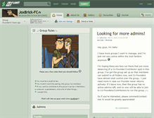 Tablet Screenshot of joxbrick-fc.deviantart.com