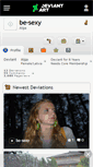 Mobile Screenshot of be-sexy.deviantart.com
