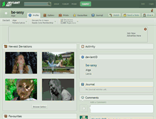 Tablet Screenshot of be-sexy.deviantart.com