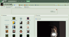 Desktop Screenshot of i-will-not-forget.deviantart.com