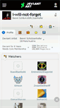 Mobile Screenshot of i-will-not-forget.deviantart.com