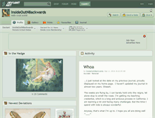 Tablet Screenshot of insideoutnbackwards.deviantart.com