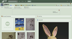 Desktop Screenshot of indigorat.deviantart.com