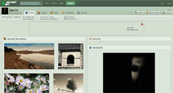Desktop Screenshot of itan14.deviantart.com