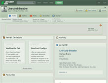 Tablet Screenshot of live-and-breathe.deviantart.com