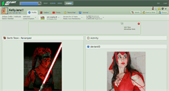 Desktop Screenshot of kellyjane.deviantart.com