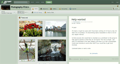 Desktop Screenshot of photography-first.deviantart.com