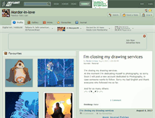 Tablet Screenshot of mordor-in-love.deviantart.com