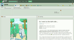 Desktop Screenshot of lazulia.deviantart.com