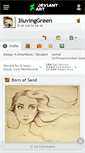 Mobile Screenshot of 3luvinggreen.deviantart.com