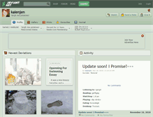 Tablet Screenshot of kaienjen.deviantart.com