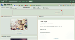 Desktop Screenshot of kirstieishere.deviantart.com