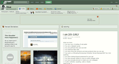 Desktop Screenshot of okua.deviantart.com