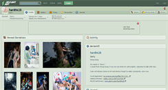 Desktop Screenshot of hardhk28.deviantart.com
