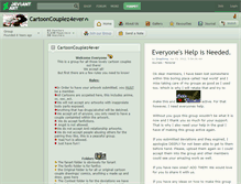 Tablet Screenshot of cartooncouplez4ever.deviantart.com